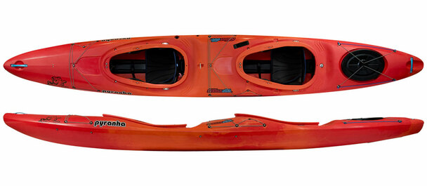 PYRANHA FUSION DUO STOUT SKEG KAYAK