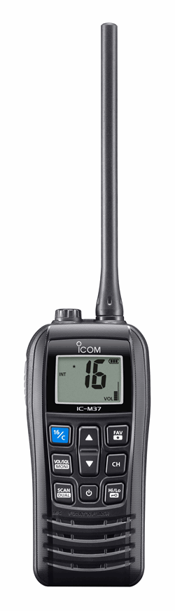 ICOM IC-M37E BUOYANT MARINE HANDHELD VHF