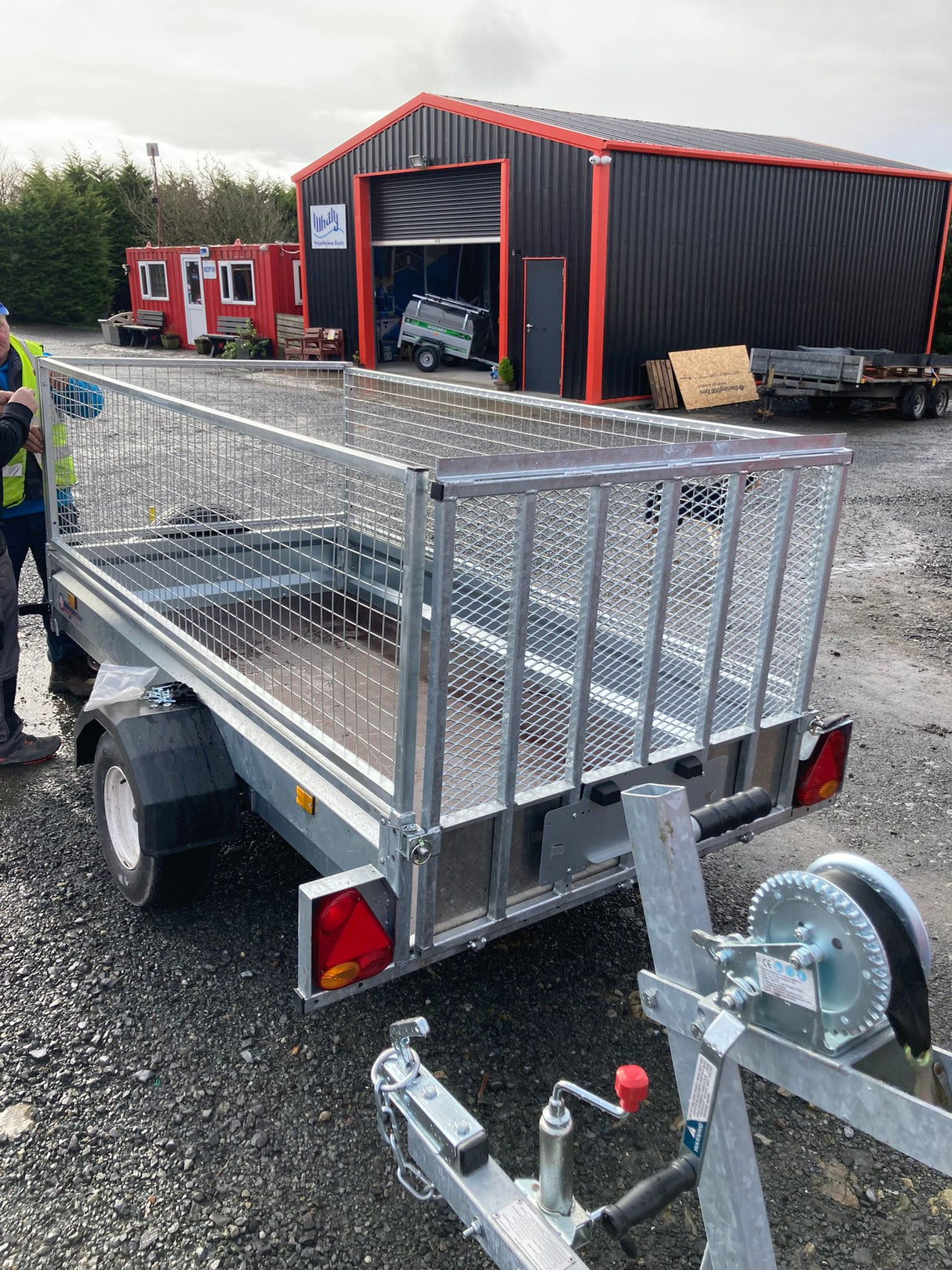 INDESPENION 8X4 TRAILER WITH RAMP