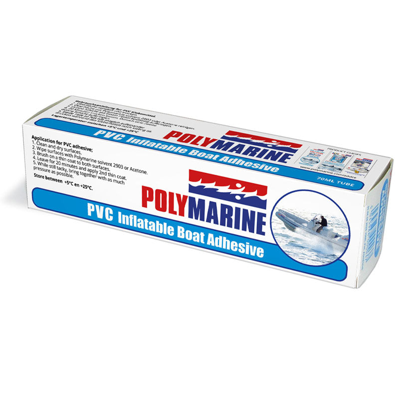 POLYMARINE PVC INFLATABLE BOAT ADHESIVE 70ML TUBE
