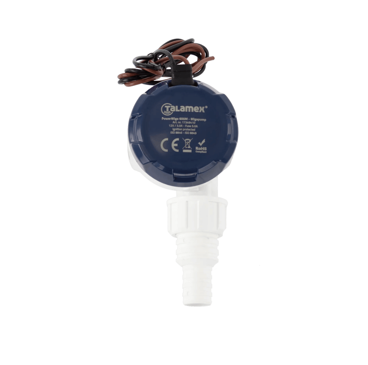 TALAMEX MANUAL BILGE PUMP 12V 600GPH
