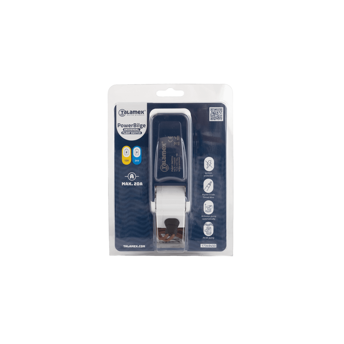 TALAMEX FLOAT SWITCH BILGE PUMP