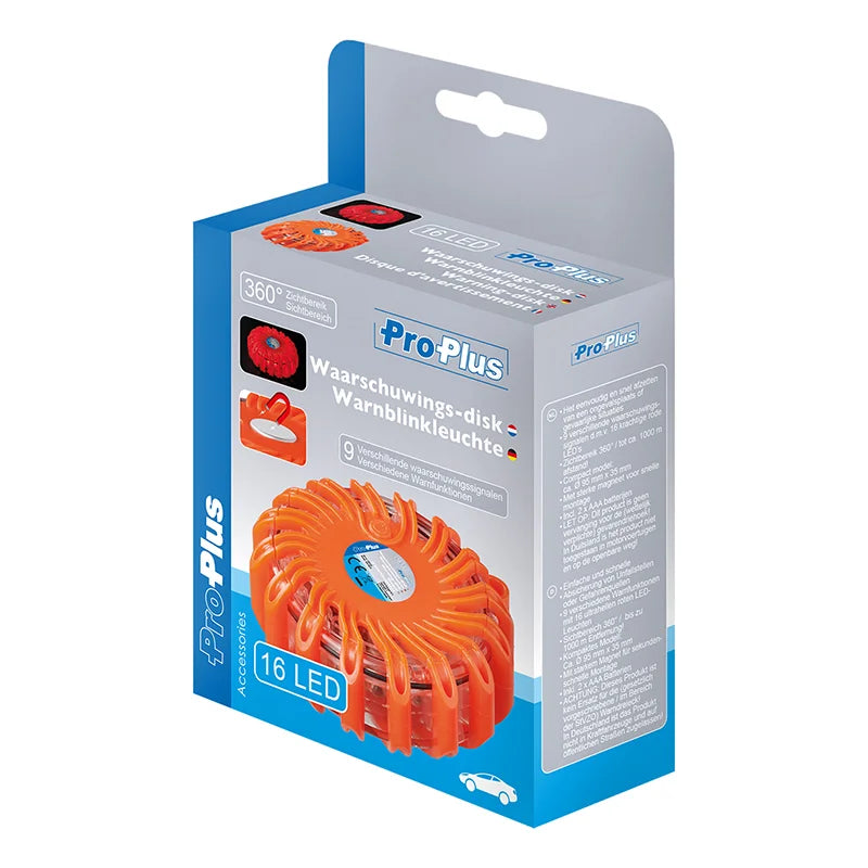 WARNING DISC LIGHT 16LED