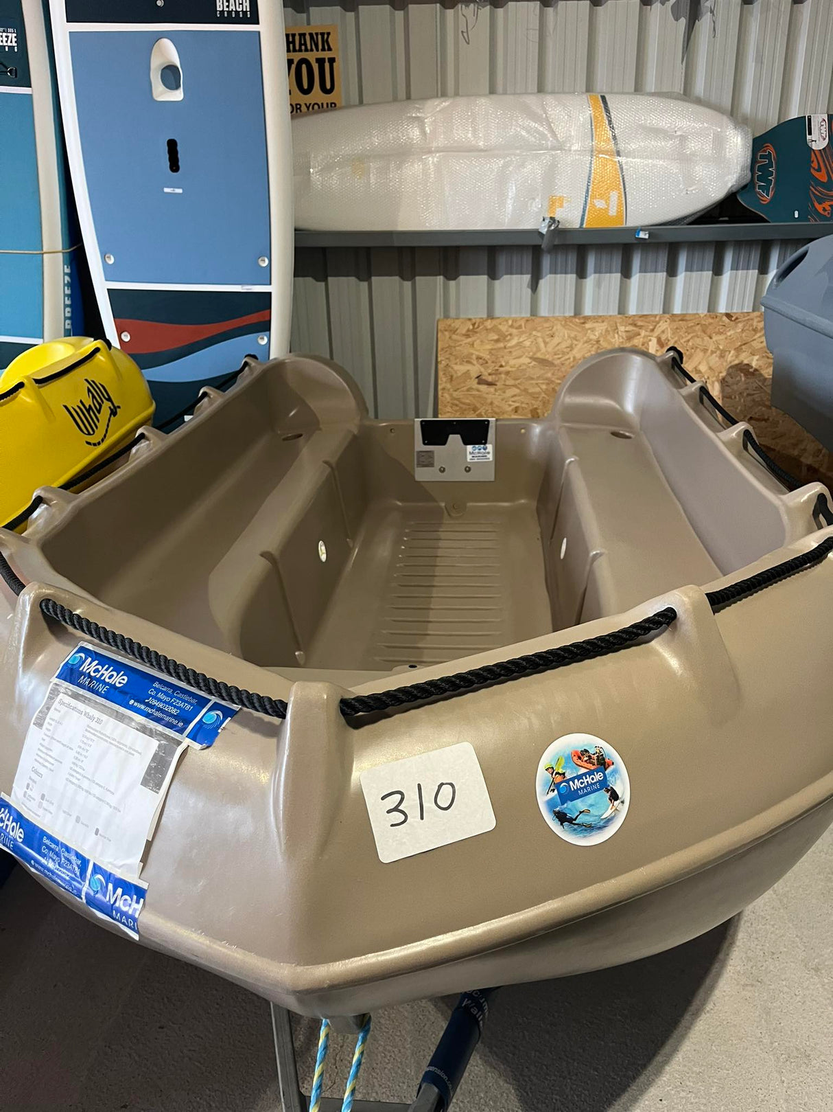 WHALY 310 BOAT