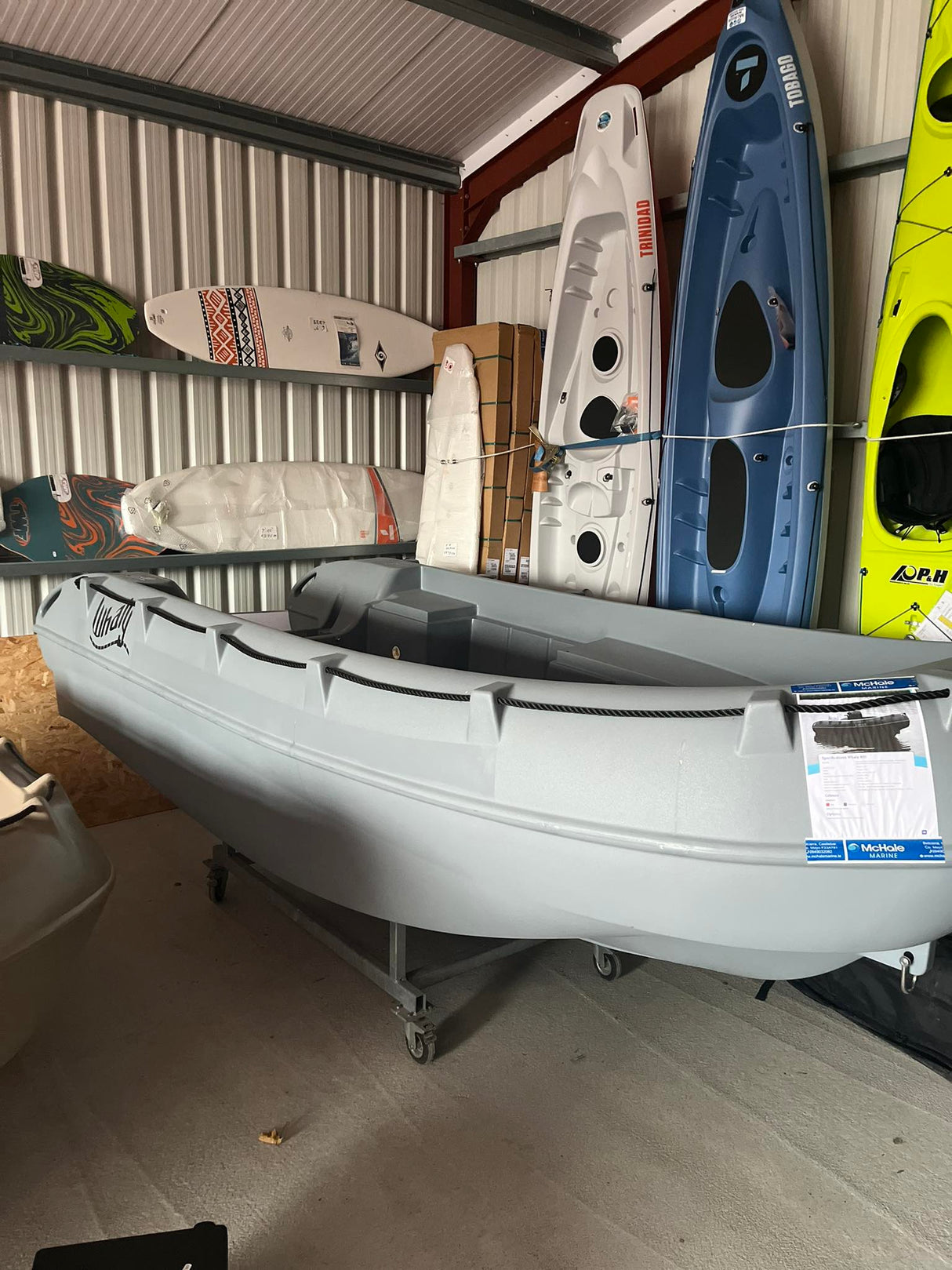 WHALY 400 BOAT