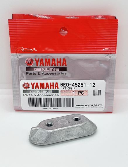 YAMAHA 6C/6D/8C OUTBOARD LOWER GEARBOX UNIT ANODE 6E0-45251-12