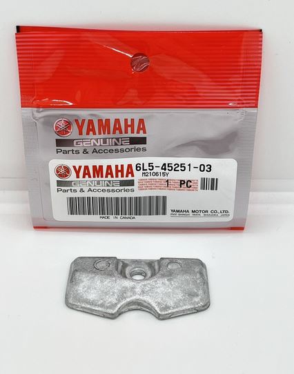 YAMAHA 2/2.5/3/4/5/6HP OUTBOARD LOWER GEARBOX UNIT ANODE 6L5-45251-03