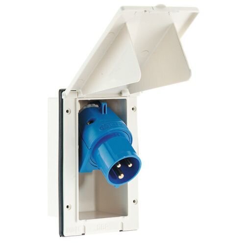 CRUSADER CARAVAN INLET FLUSH MOUNTED RECTANGULAR