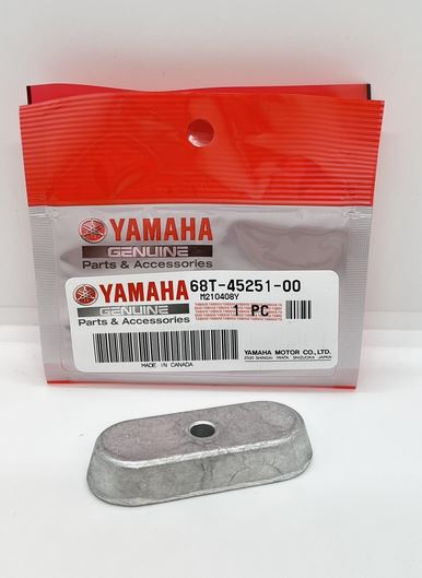 YAMAHA F6A/F6B/F8C OUTBOARD LOWER GEARBOX UNIT ANODE 68T-45251-00
