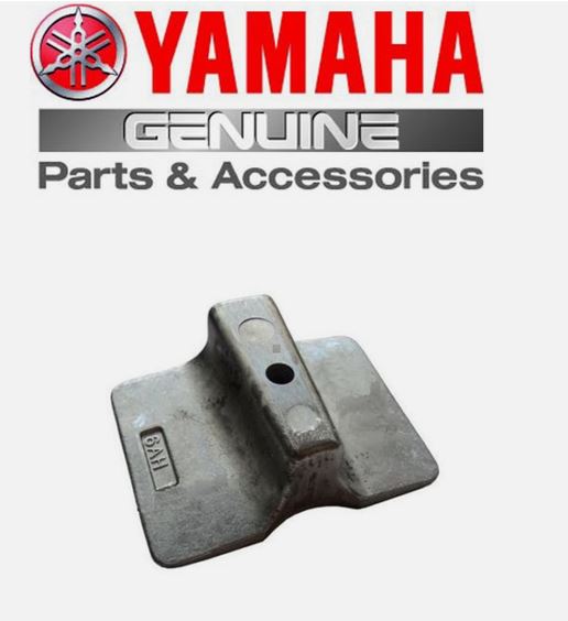 YAMAHA F15C/F20B/F9.9HOUTBOARD LOWER GEARBOX ANODE 6AH-45251-00