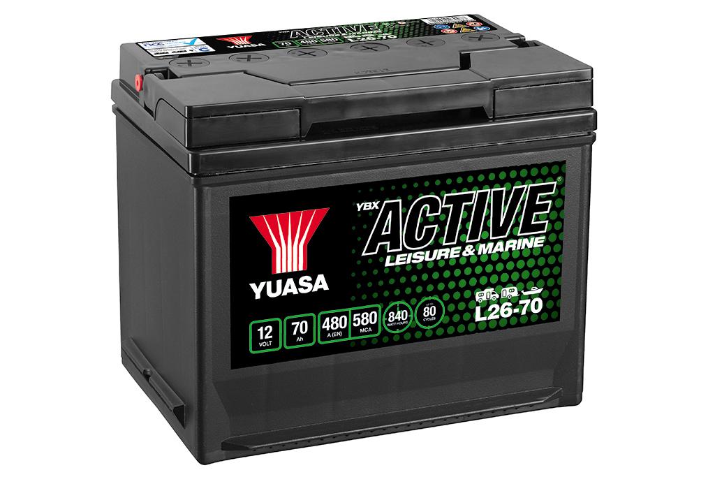 YUASA L26-70 LEISURE MARINE BATTERY